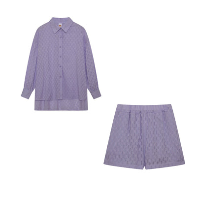 Maud | Ensemble chemise et short chic