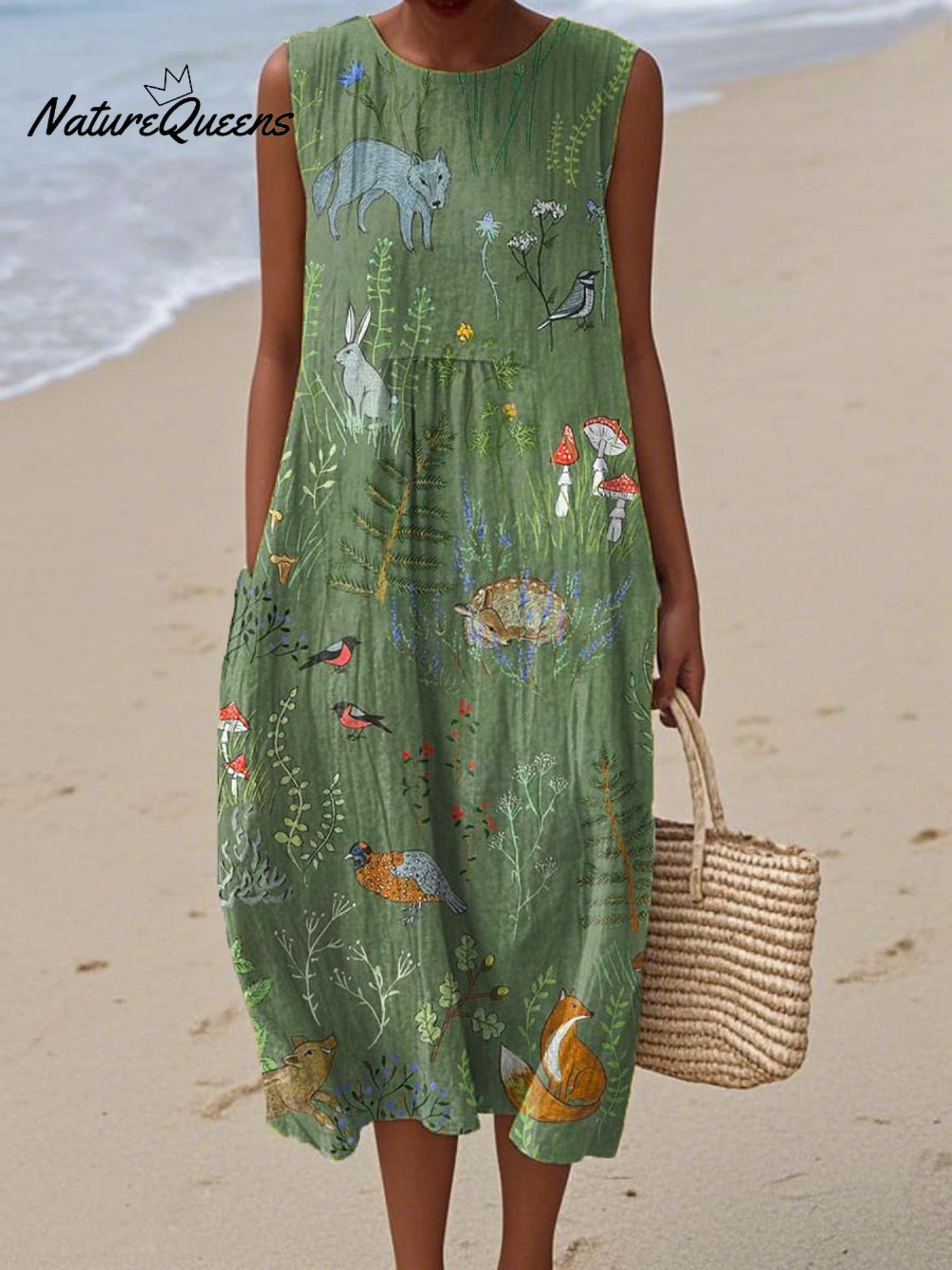 Ninthe | Forest Animal Dress - Limited Edition