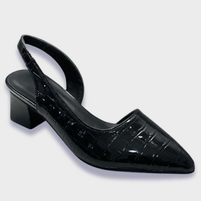 Heidi | Pompes orthopédiques au design croco