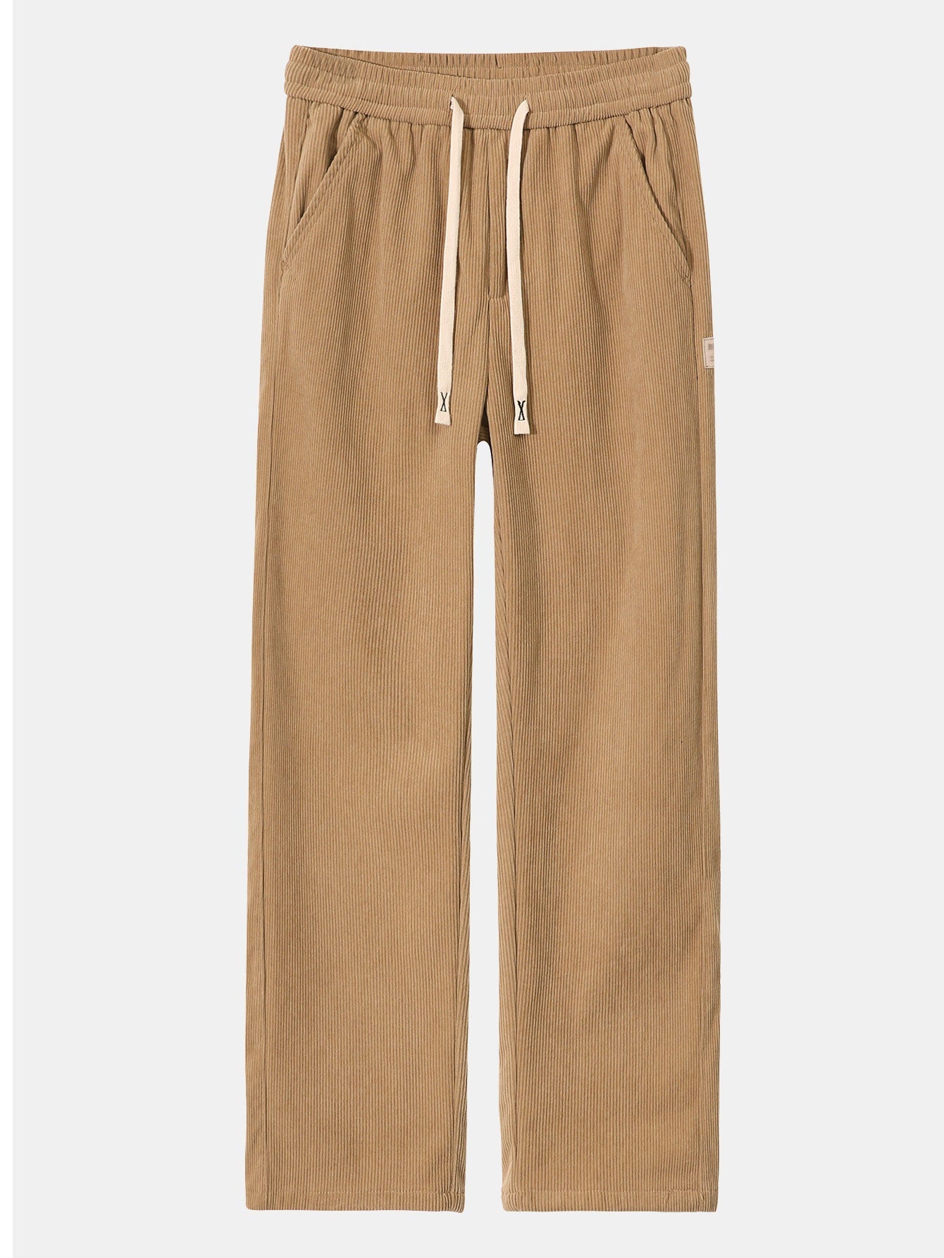 No Days Off Print Relax Fit Sweatshirt & Straight Leg Corduroy Pants