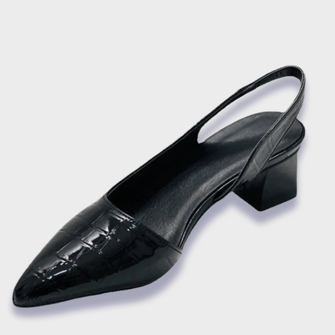 Heidi | Pompes orthopédiques au design croco