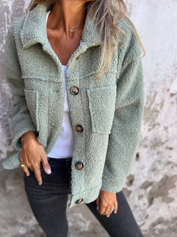 Diona™ | Manteau Court en Laine