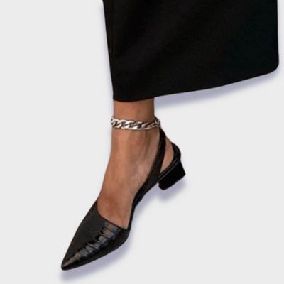 Heidi | Pompes orthopédiques au design croco