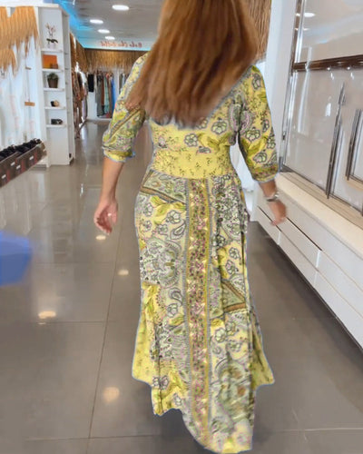 Noreen | Robe longue fluide bohème