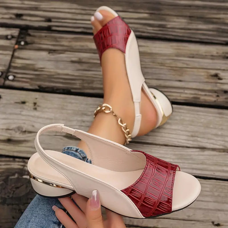 Kreszentia | Stilvolle orthopädische Sandalen