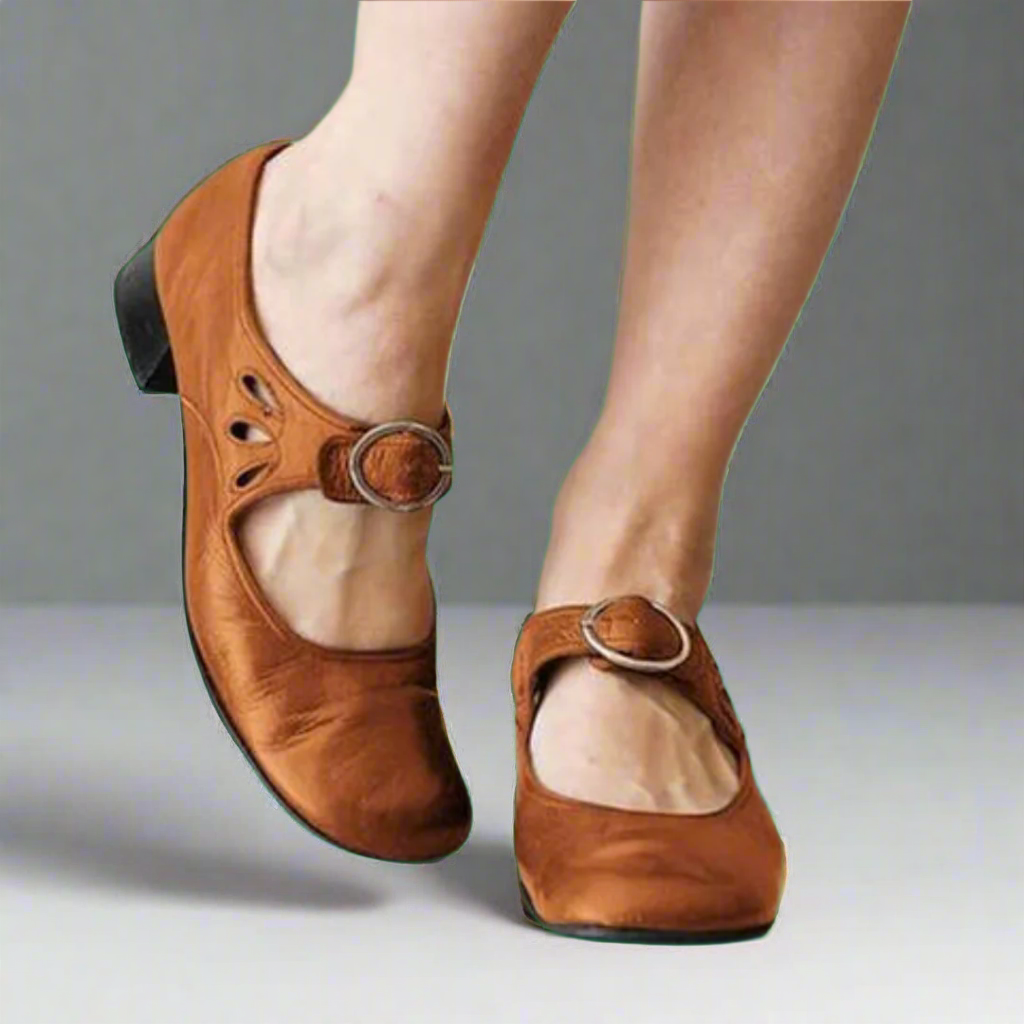Denisa | Sandales orthopédiques à semelle compensée confortable