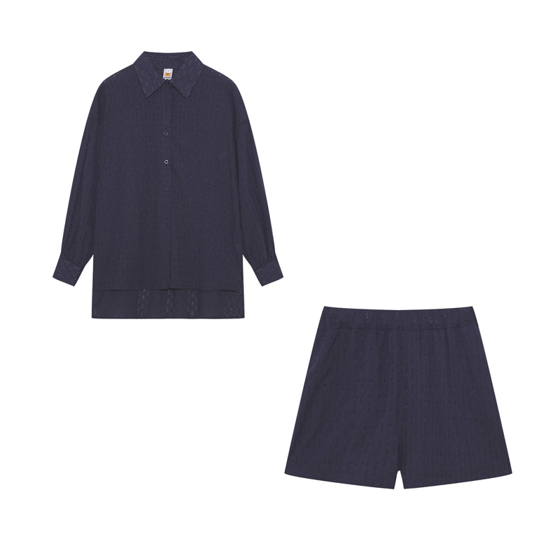 Maud | Ensemble chemise et short chic