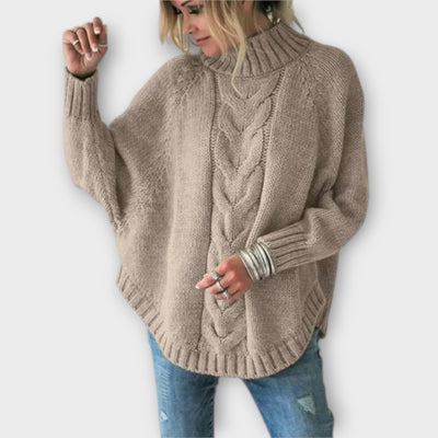 Elysian - Strickpullover mit Zopfmuster