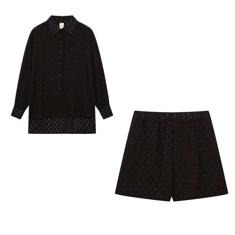 Maud | Ensemble chemise et short chic