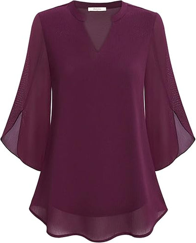 Annelyn | Luxe Gelaagde Blouse