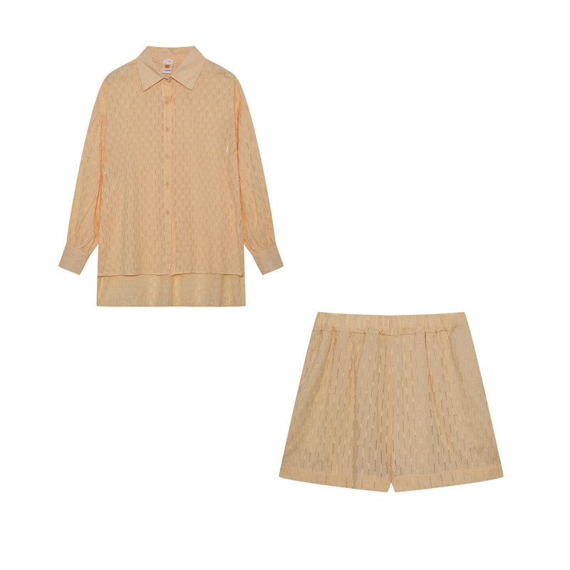 Maud | Ensemble chemise et short chic