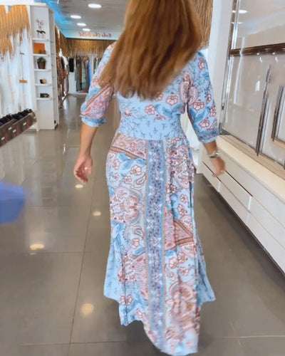 Noreen | Robe longue fluide bohème