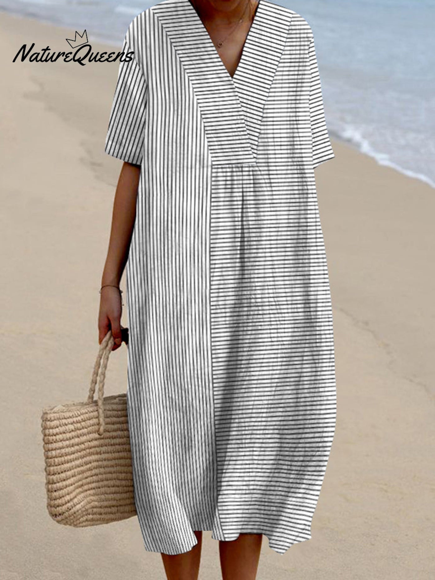 Isa | Vintage Striped Dress