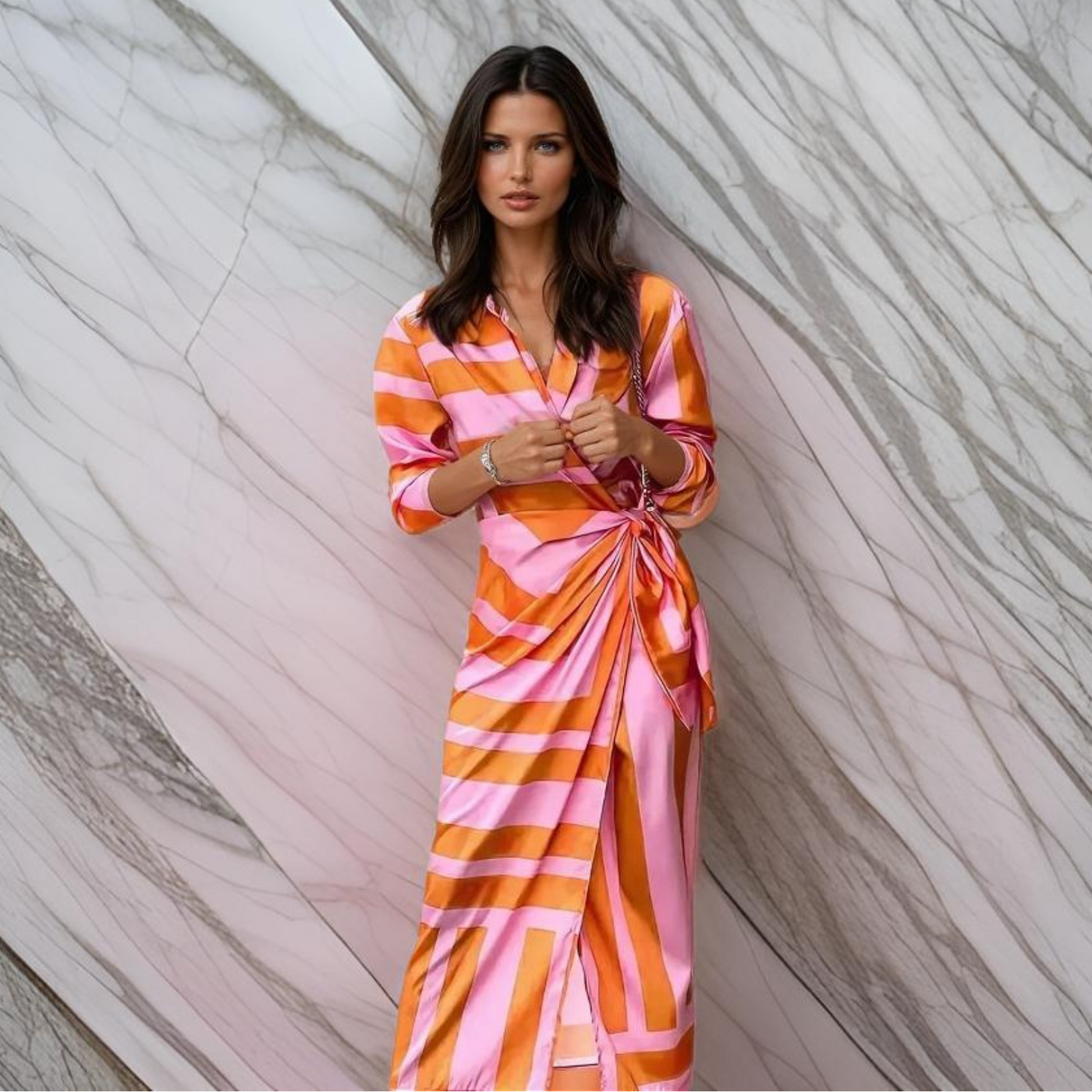 CLARA | Elegantes und trendiges Wickelkleid 