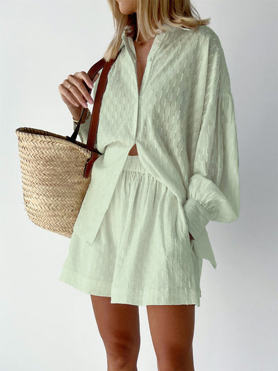 Maud | Ensemble chemise et short chic
