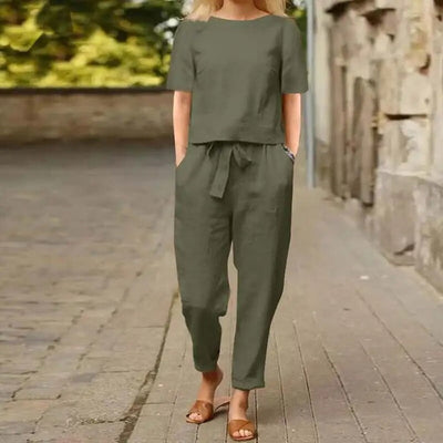 Michelle | Ensemble deux pièces de luxe pour l'été