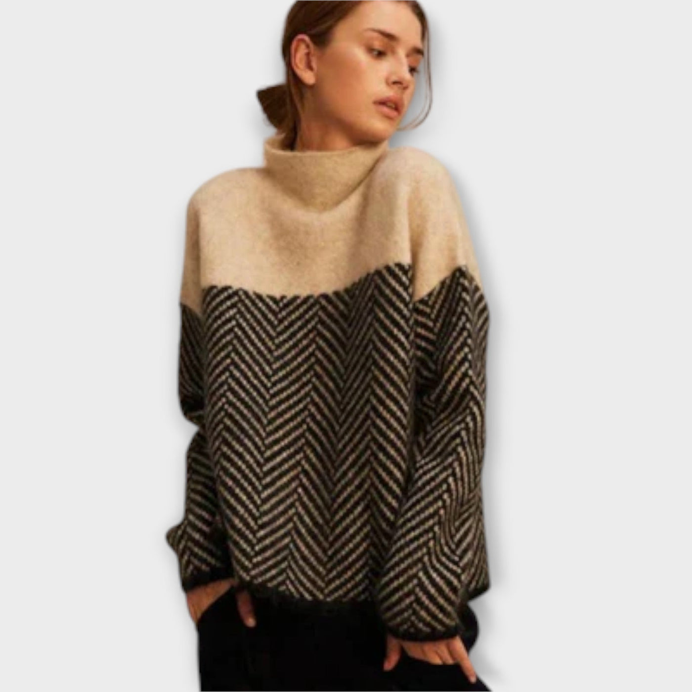 Maeve - Weicher Kaschmir-Rollkragenpullover