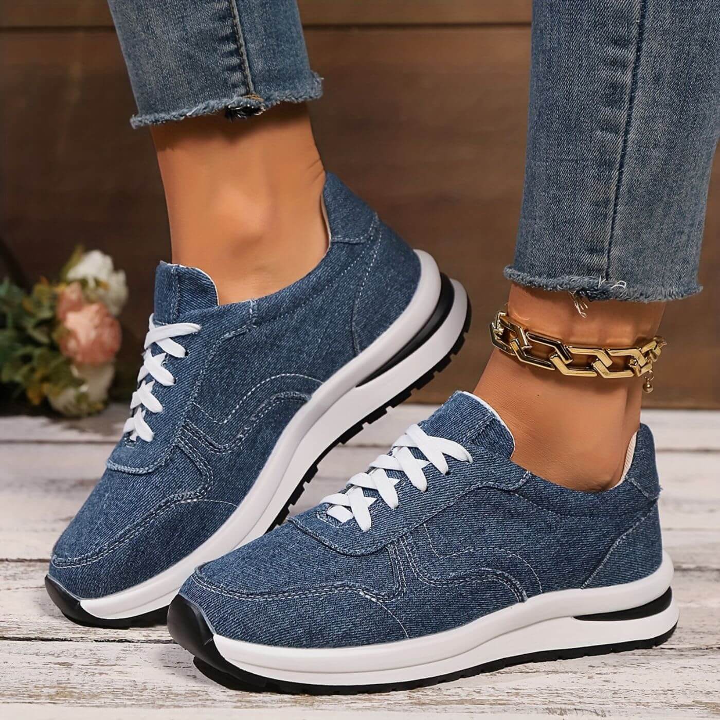 Thessalia | Thick Sole Comfort Shoes
