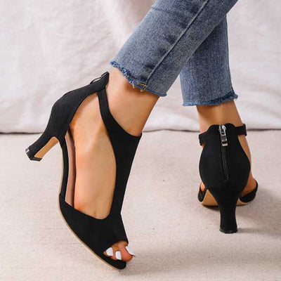 Ortho+ sandals with zip