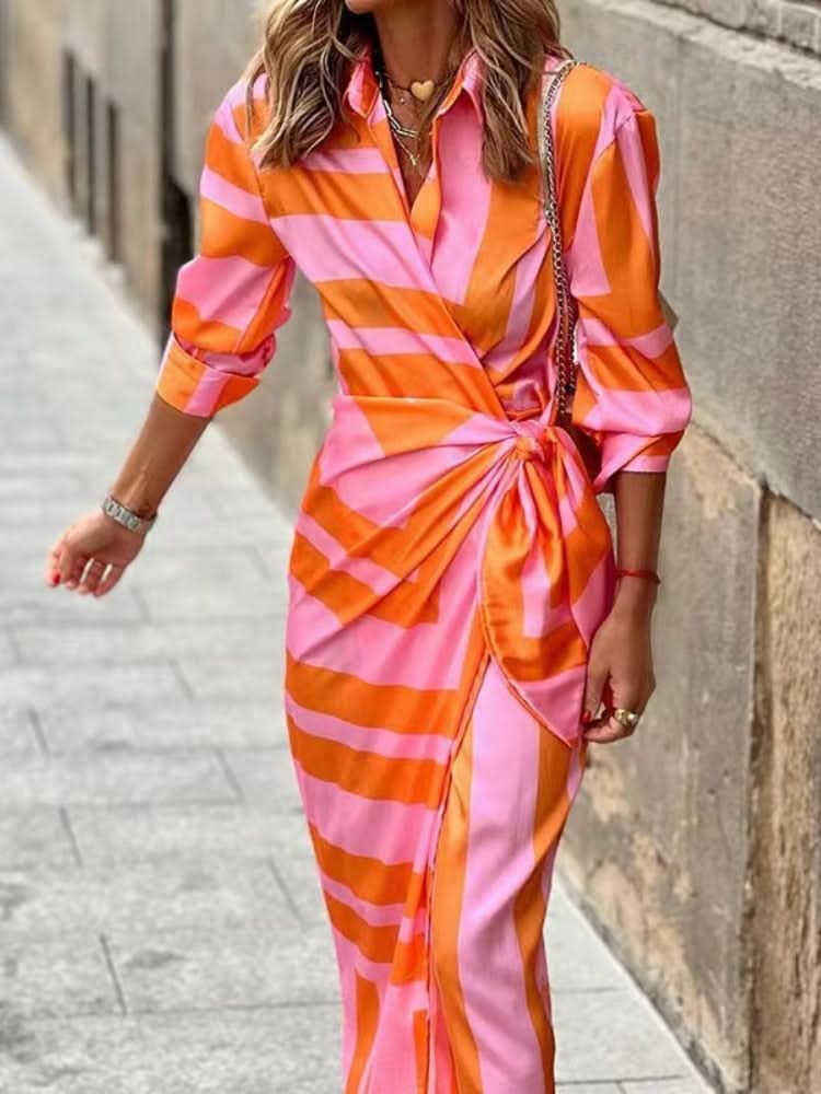CLARA | Elegantes und trendiges Wickelkleid 