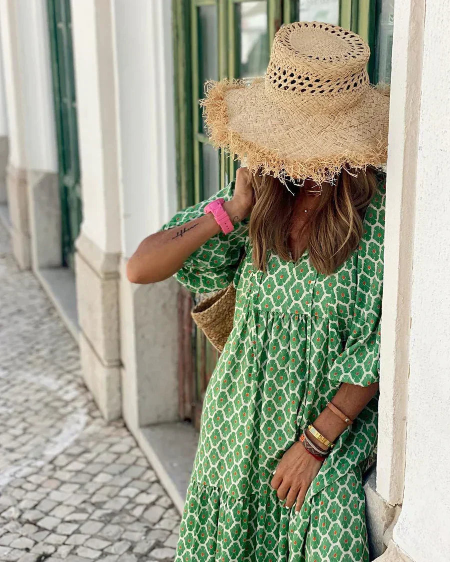 Fleur | Robe longue bohème