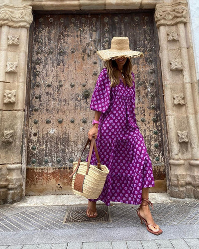 Fleur | Robe longue bohème