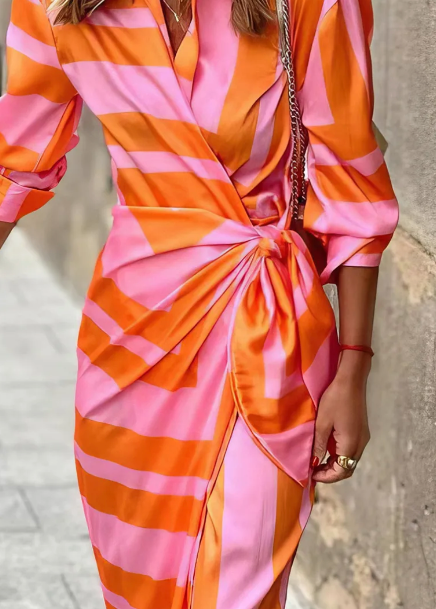 CLARA | Elegantes und trendiges Wickelkleid 