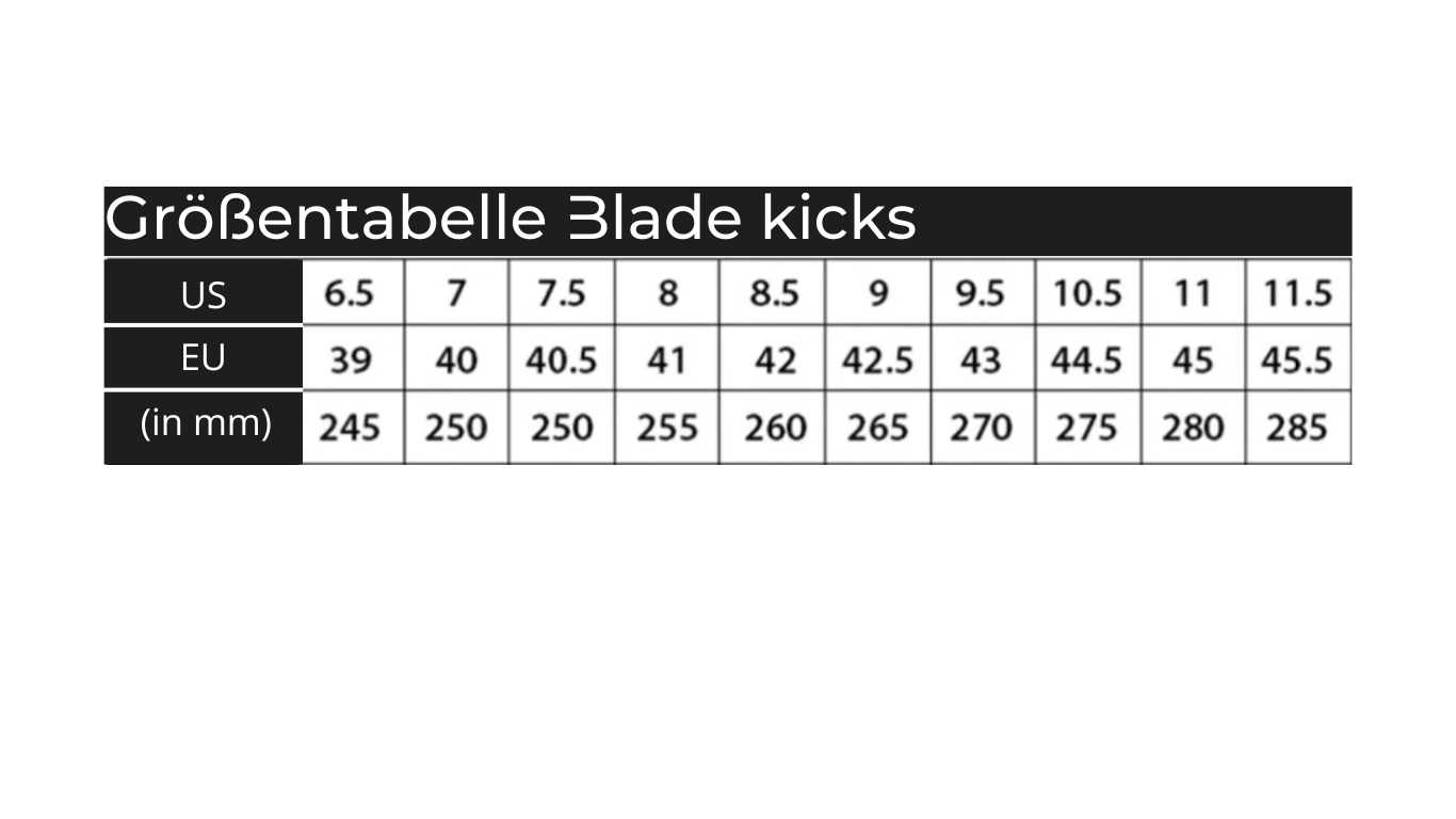 BLADE KICKS +8CM Höhe