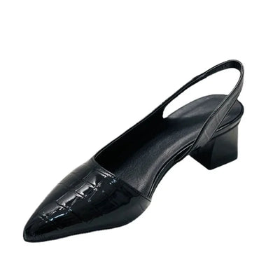 Heidi | Pompes orthopédiques au design croco