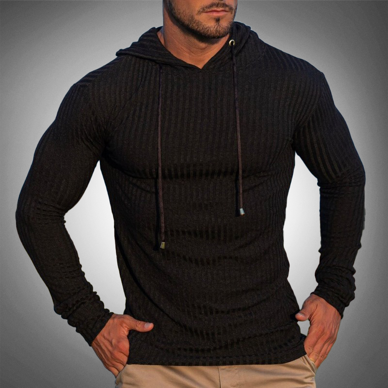 Ashton - Pull en maille slim 