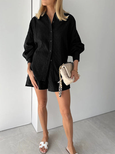 Maud | Ensemble chemise et short chic