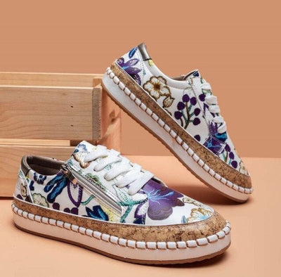 Baskets orthopédiques à fermeture éclair florale Oluchi™