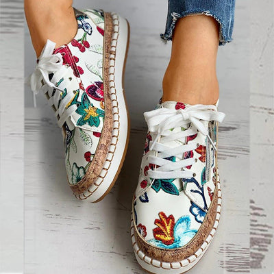 Baskets orthopédiques à fermeture éclair florale Oluchi™