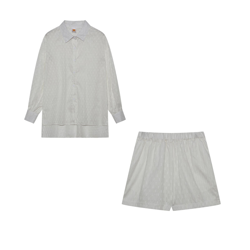 Maud | Ensemble chemise et short chic