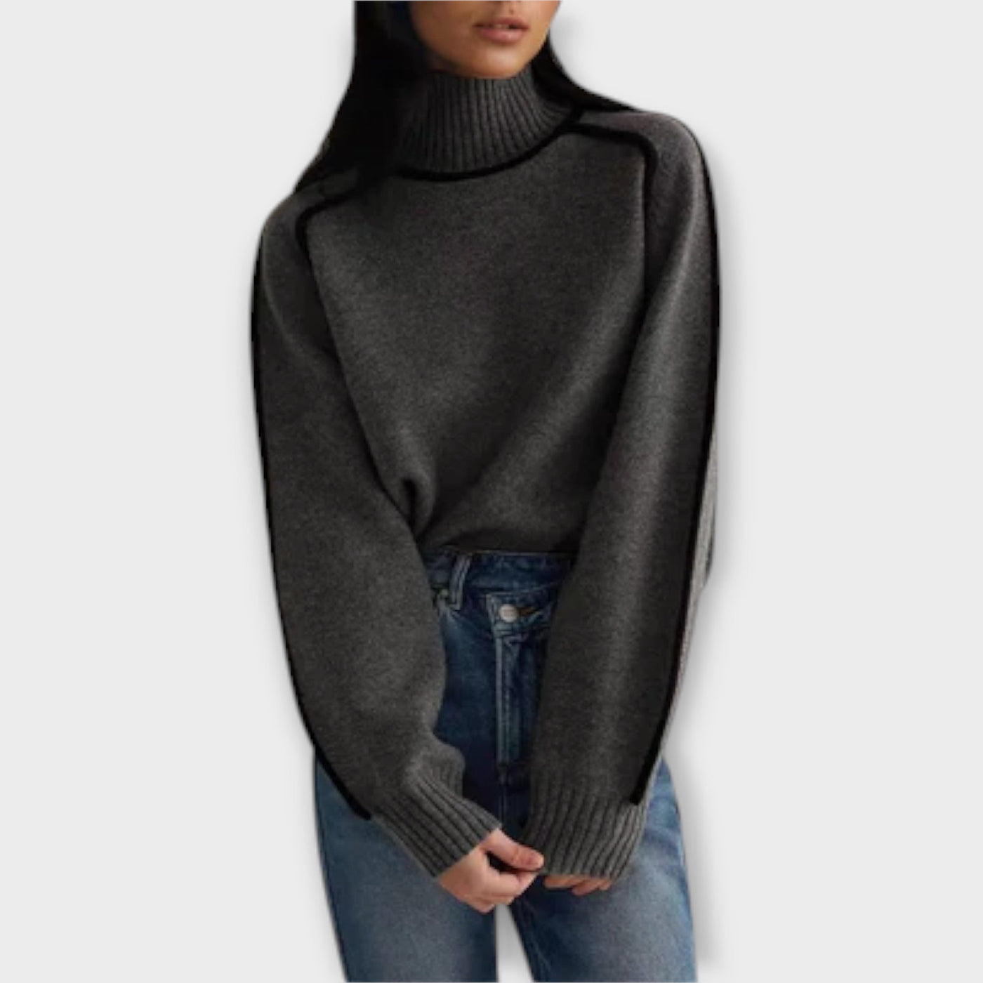 Emilie - Weicher &amp; Eleganter Rollkragenpullover