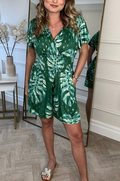 Caro | Botanische Romper (Bijna Uitverkocht)