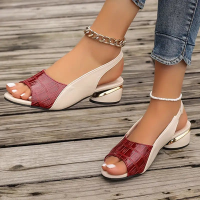 Kreszentia | Stilvolle orthopädische Sandalen
