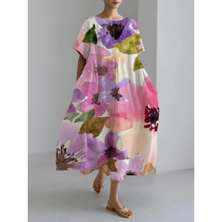 Scarlett | Rent floral pattern.