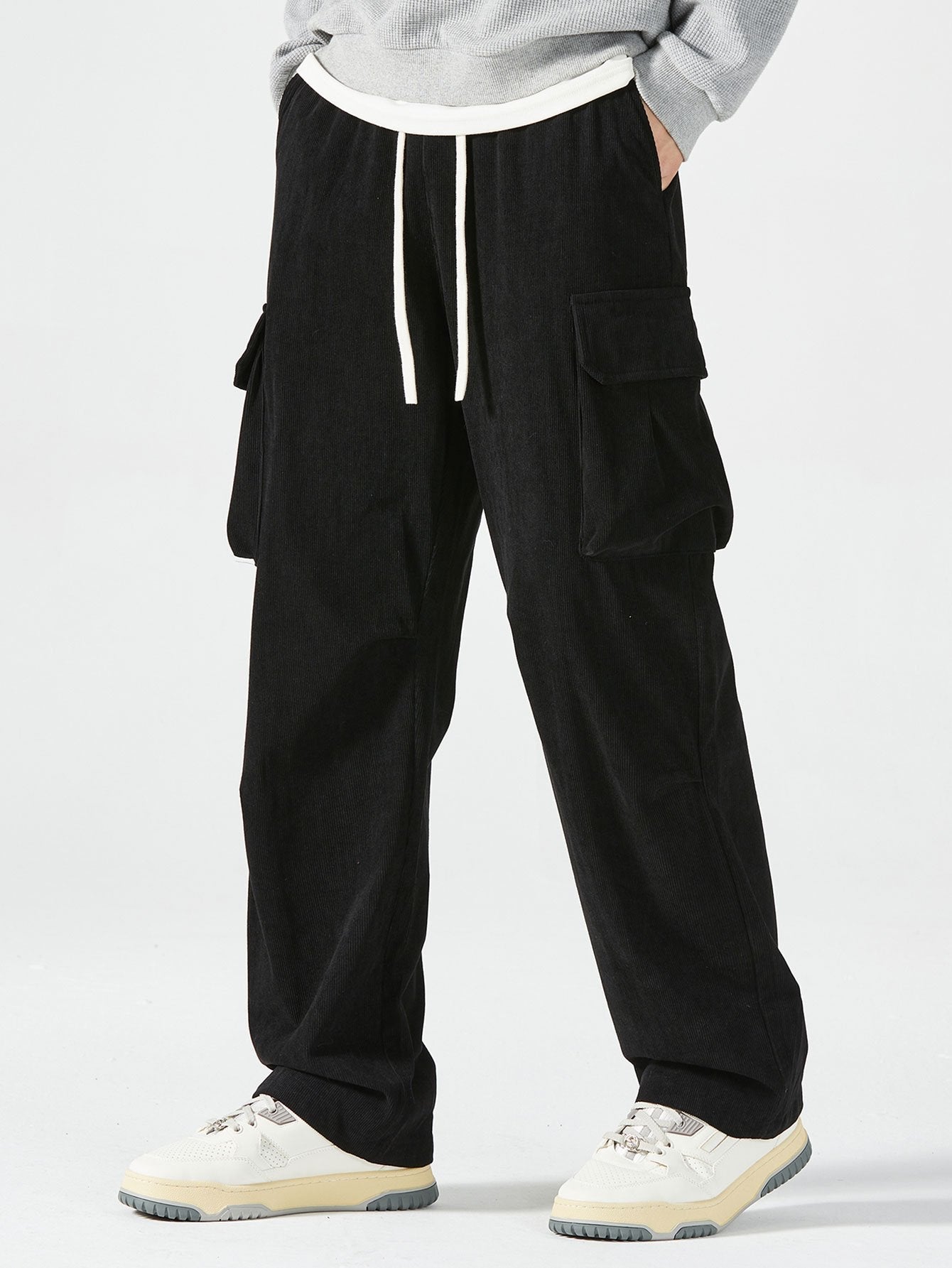 Corduroy Cargo Pants