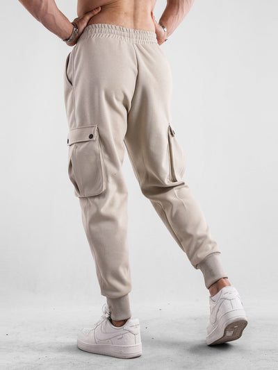 Drawstring Cargo Jogger Pants