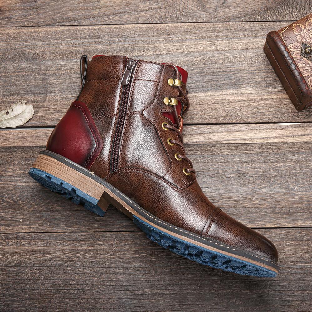 Aaron | Handgefertigte Oxford-Stiefel aus hochwertigem Leder