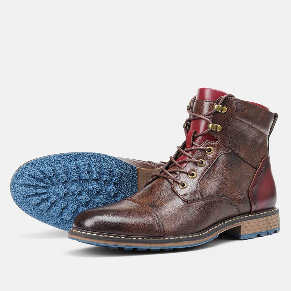 Aaron | Handgefertigte Oxford-Stiefel aus hochwertigem Leder