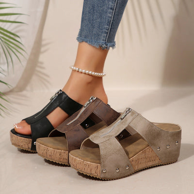 Anelina | Orthopedische Wig Sandalen