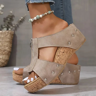 Anelina | Orthopedische Wig Sandalen
