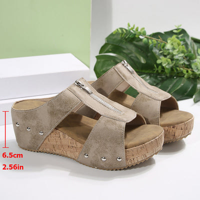 Anelina | Orthopedische Wig Sandalen