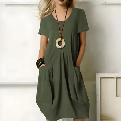Meredith - Stylish dress with belly cover