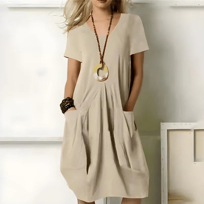 Meredith - Stylish dress with belly cover