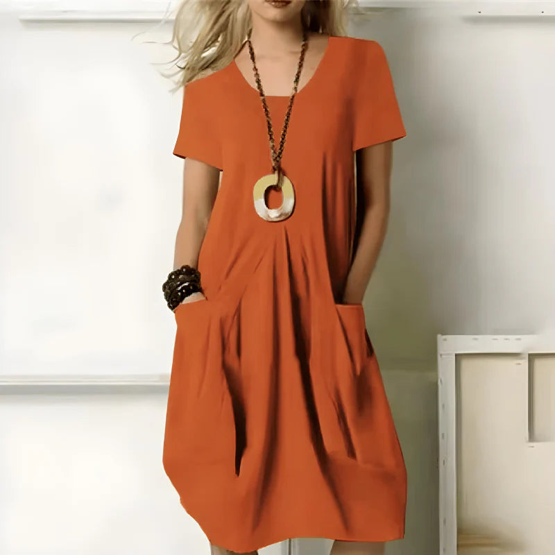 Meredith - Stylish dress with belly cover