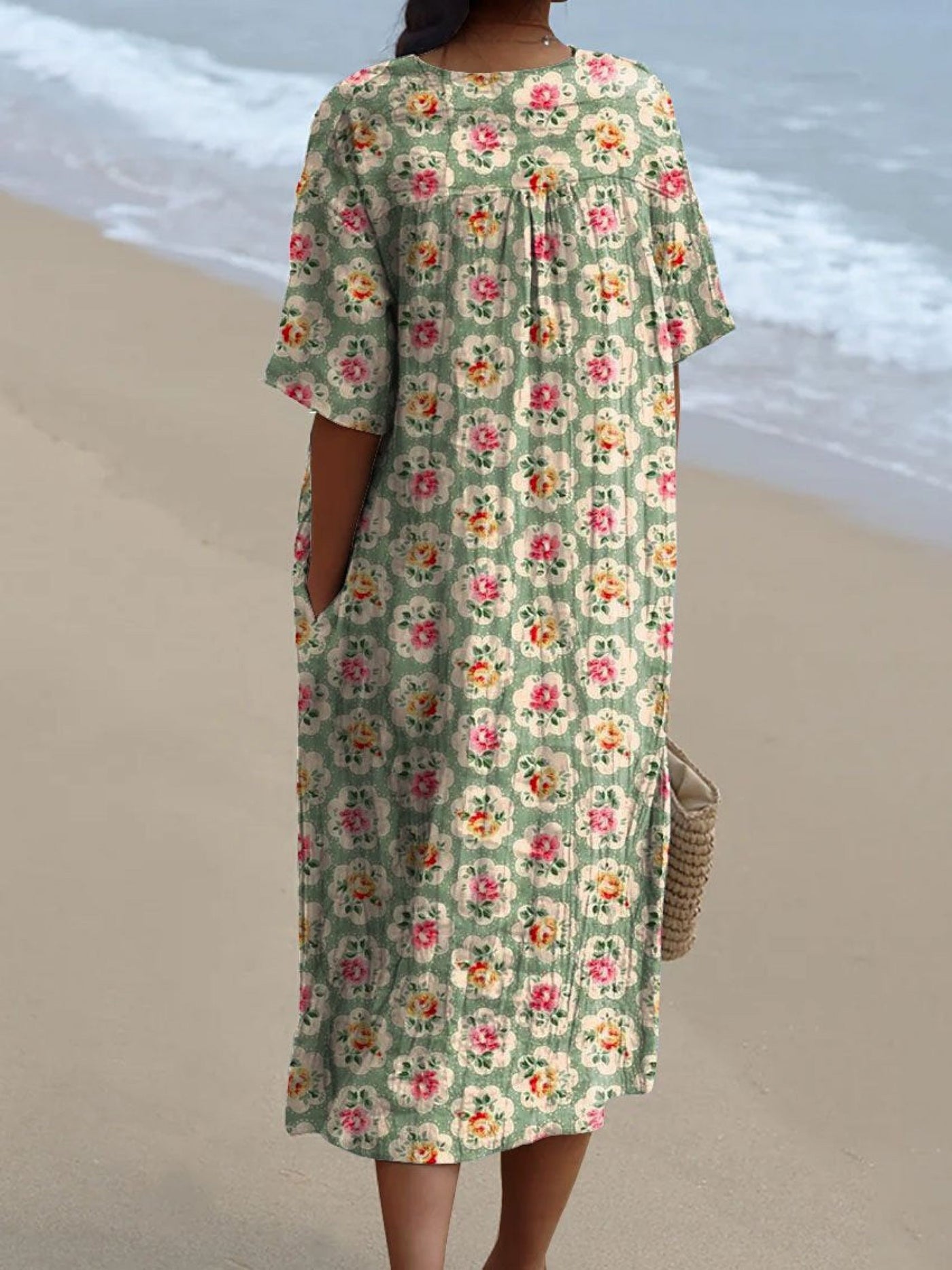 Femke | Vintage Floral Dress - Limited Edition