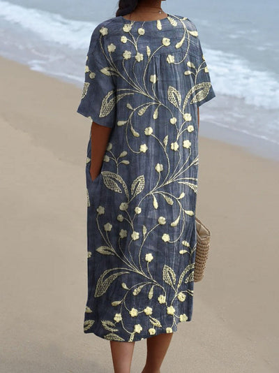 Lieke | Vintage Floral Dress – Limited Edition